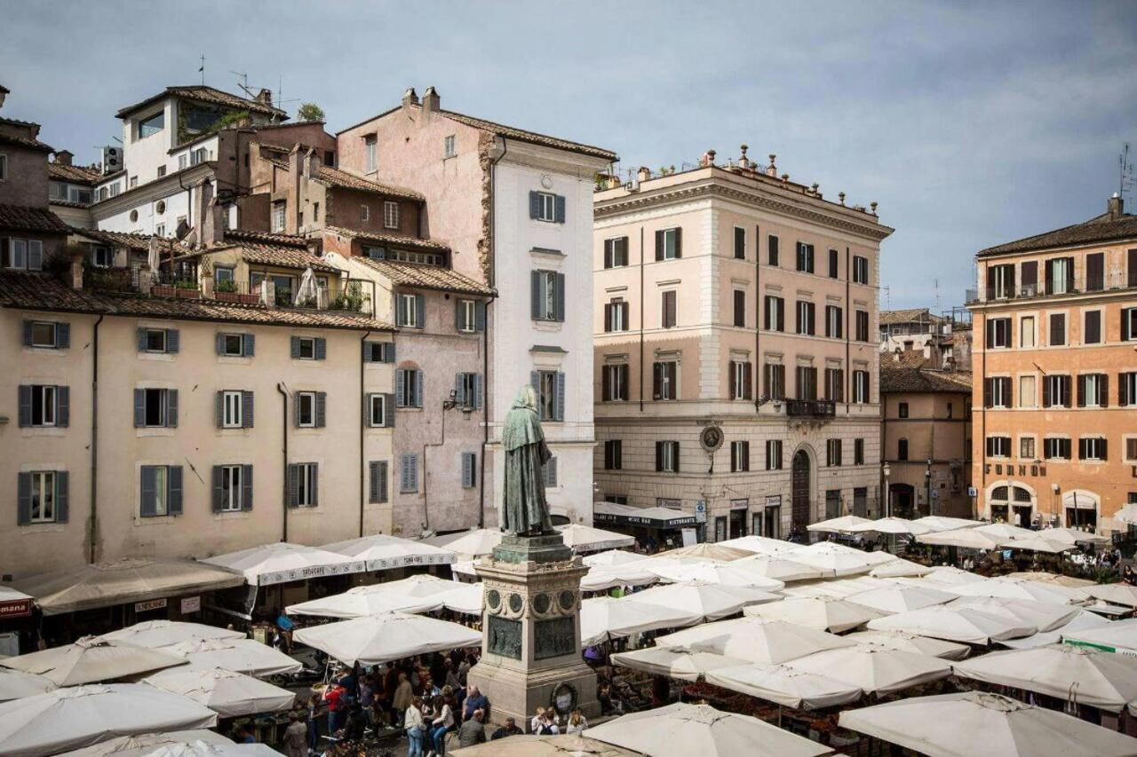 Apartament Campo Dei Fiori Deluxe With View Rzym Zewnętrze zdjęcie