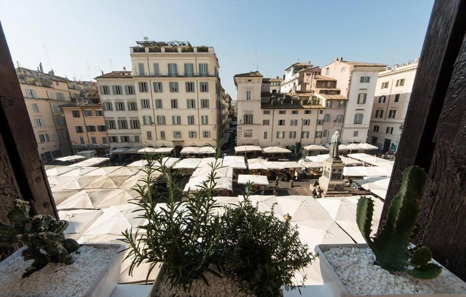 Apartament Campo Dei Fiori Deluxe With View Rzym Zewnętrze zdjęcie